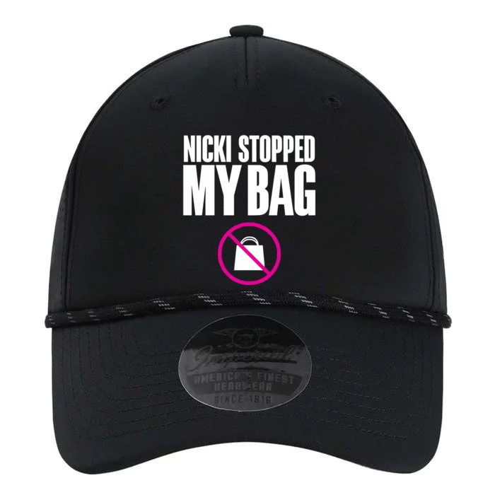 Nicki Stopped My Bag Performance The Dyno Cap