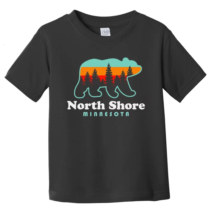 North Shore Minnesota Lake Superior Duluth Mn Toddler T-Shirt