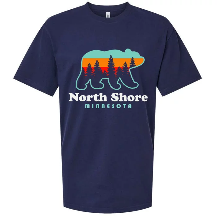 North Shore Minnesota Lake Superior Duluth Mn Sueded Cloud Jersey T-Shirt