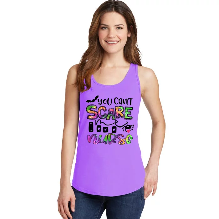 Nothing Scare Me Im A Nurse Funny Halloween Nurse Gift Ladies Essential Tank