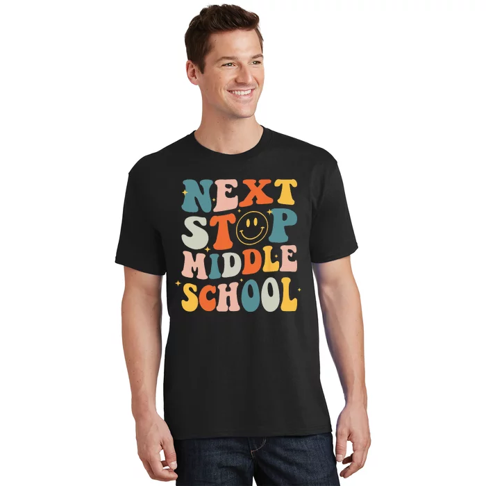 Next Stop Middle School Graduation Last Day Of School T-Shirt