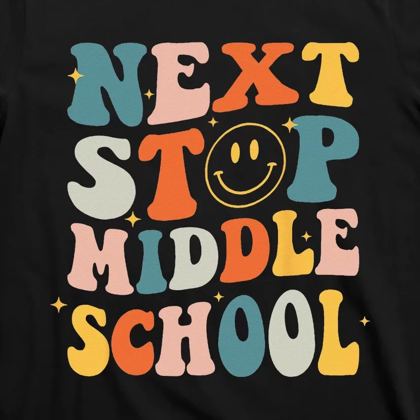 Next Stop Middle School Graduation Last Day Of School T-Shirt