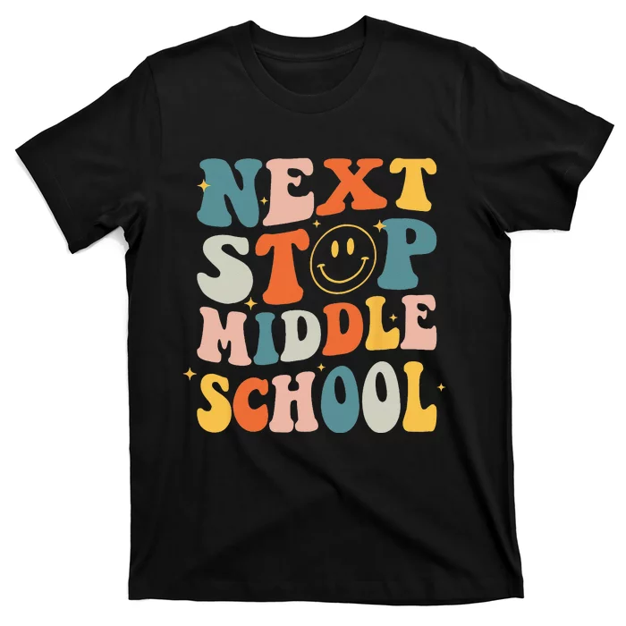 Next Stop Middle School Graduation Last Day Of School T-Shirt