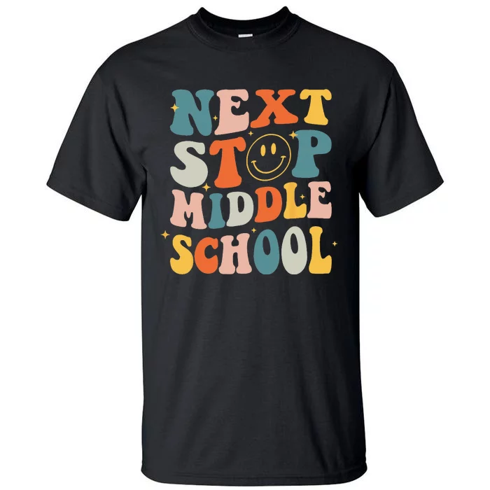 Next Stop Middle School Graduation Last Day Of School Tall T-Shirt