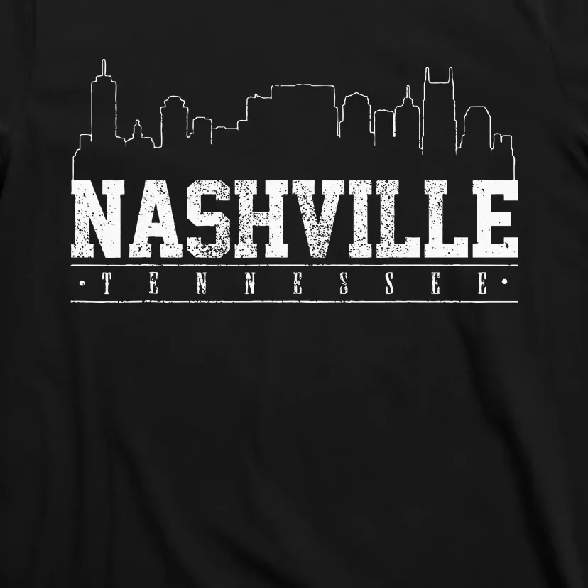 Nashville Skyline Music City Tennessee Gift T-Shirt