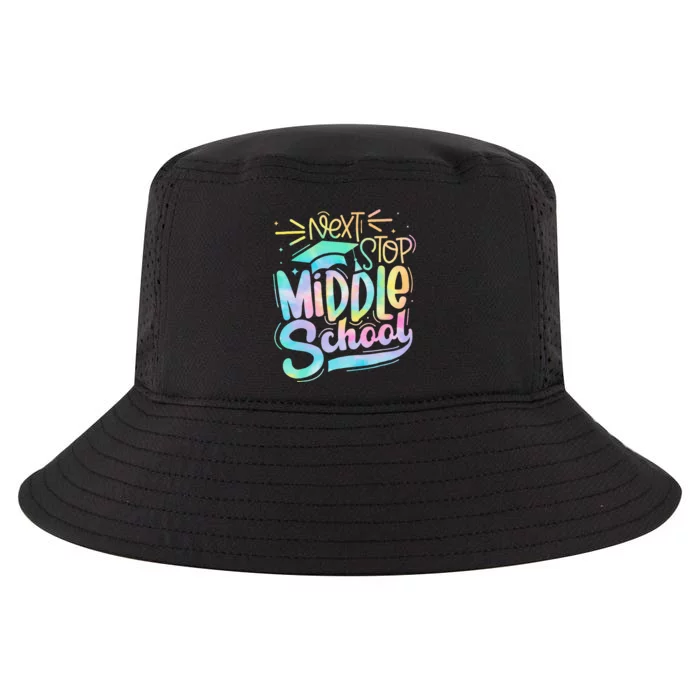 Next Stop Middle School Graduation Last Day Of School Kids Cool Comfort Performance Bucket Hat