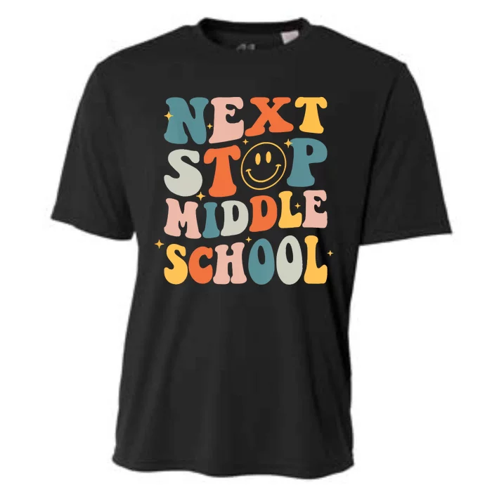 Next Stop Middle School Graduation Last Day Of School Cooling Performance Crew T-Shirt