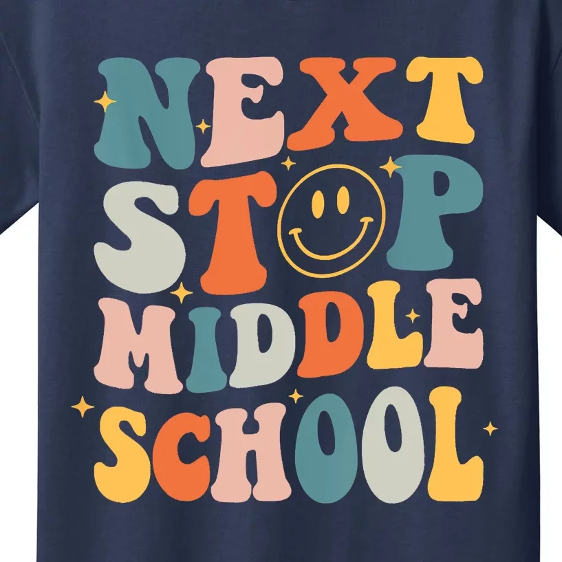 Next Stop Middle School Graduation Last Day Of School Kids T-Shirt