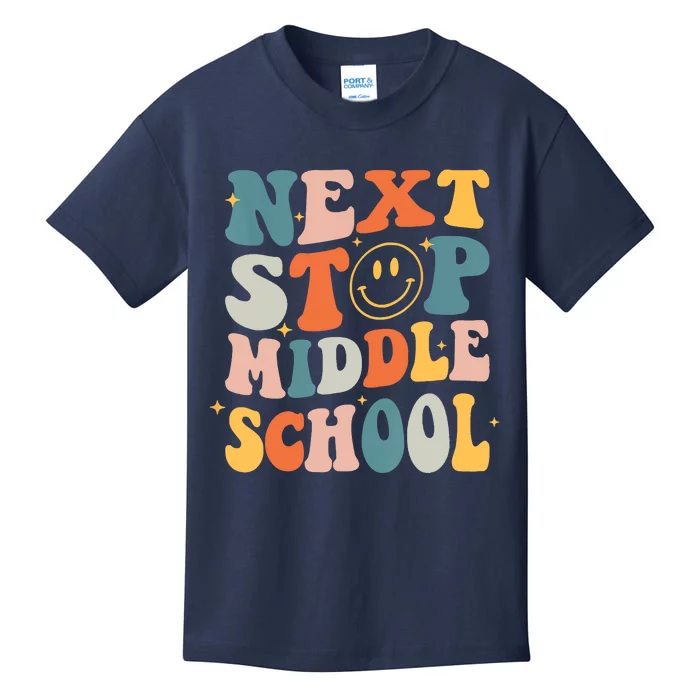 Next Stop Middle School Graduation Last Day Of School Kids T-Shirt