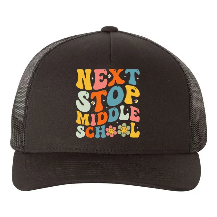 Next Stop Middle School Elementary School Graduation Yupoong Adult 5-Panel Trucker Hat