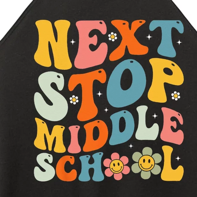 Next Stop Middle School Elementary School Graduation Women’s Perfect Tri Rocker Tank