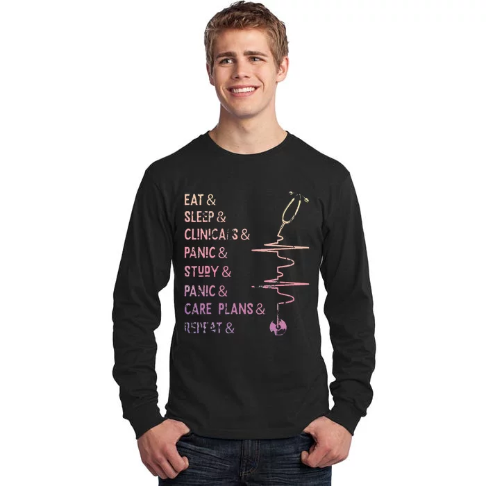 Nursing Student Medical School Nurse Tall Long Sleeve T-Shirt