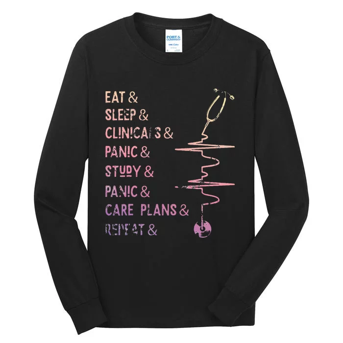 Nursing Student Medical School Nurse Tall Long Sleeve T-Shirt