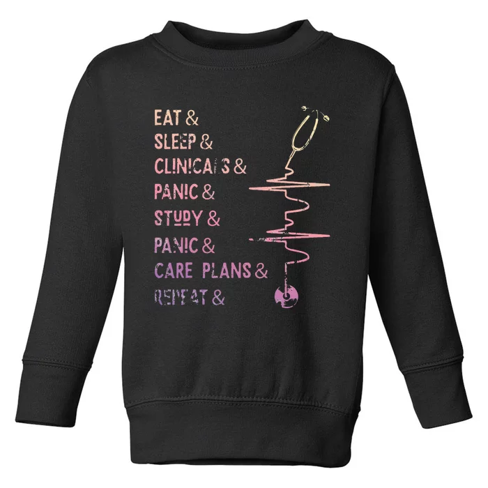 Nursing Student Medical School Nurse Toddler Sweatshirt