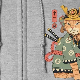 Neko Samurai Full Zip Hoodie