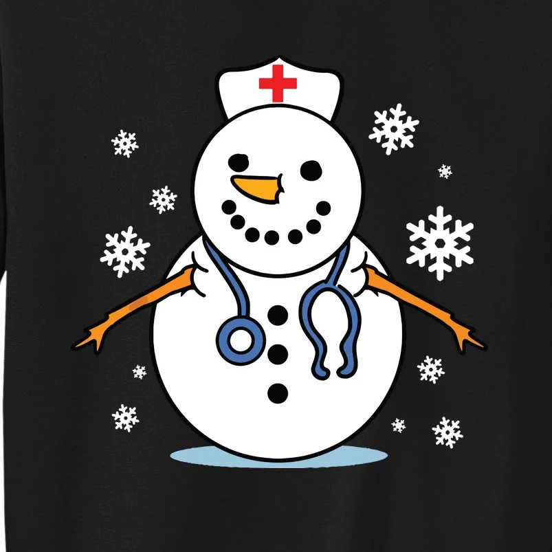 Nurse Snowman Nurse Christmas Sweatshirt