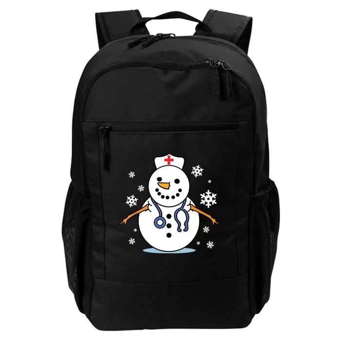 Nurse Snowman Nurse Christmas Daily Commute Backpack