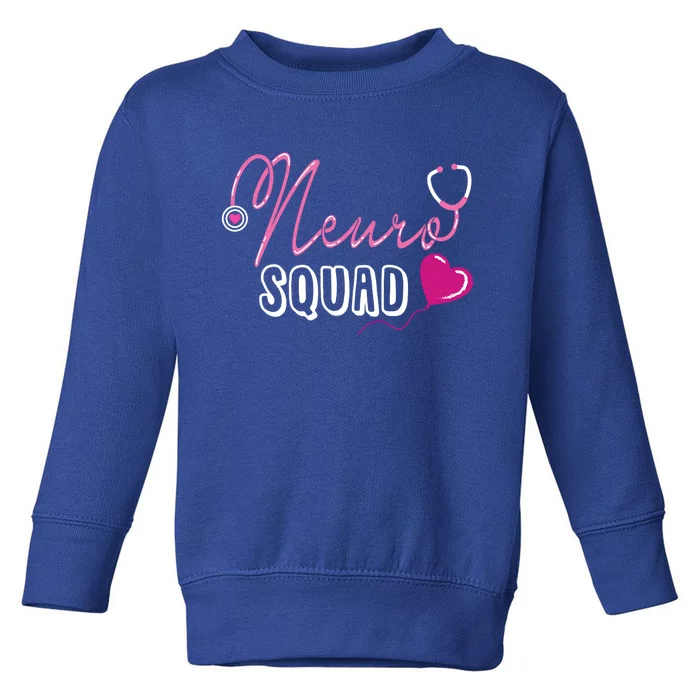 Neuro Squad Neurologist Gift Cool Gift Toddler Sweatshirt