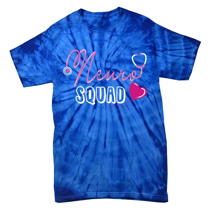 Neuro Squad Neurologist Gift Cool Gift Tie-Dye T-Shirt