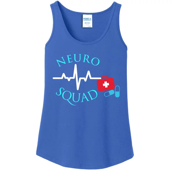 Neuro Squad Neurology Brain Neuro Nurse Rn Neurologist Party Gift Ladies Essential Tank