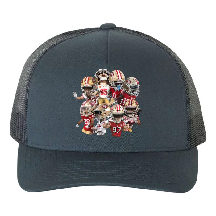 Niners Squad! Yupoong Adult 5-Panel Trucker Hat