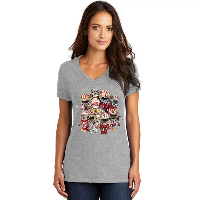 Niners Squad! Women's V-Neck T-Shirt