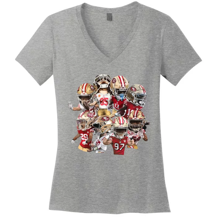 Niners Squad! Women's V-Neck T-Shirt