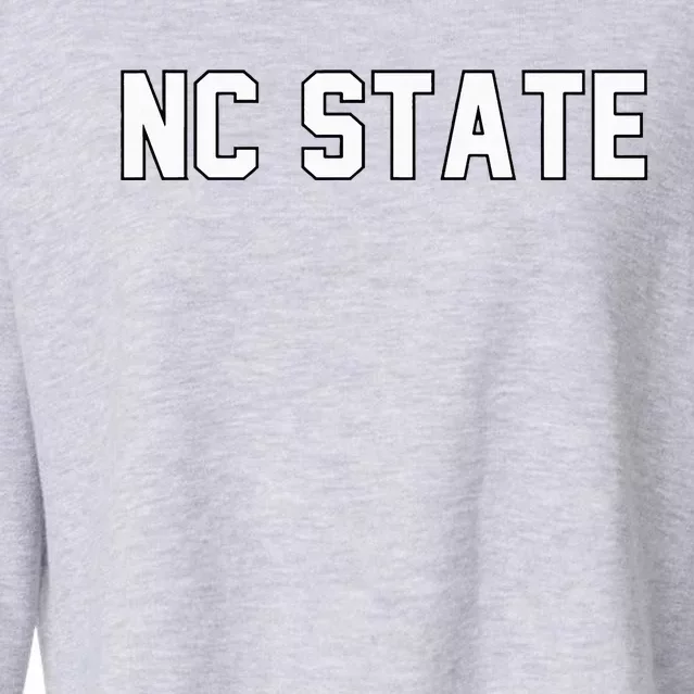 Nc State Cropped Pullover Crew