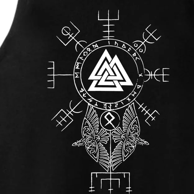 Norse Symbol Ladies Tri-Blend Wicking Tank