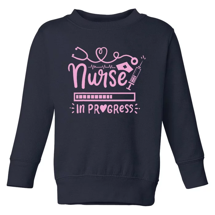 Nursing School Nursing Student Future Nurse Gift Toddler Sweatshirt