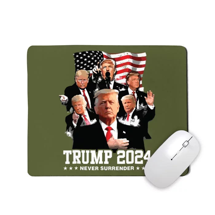 Never Surrender Mousepad