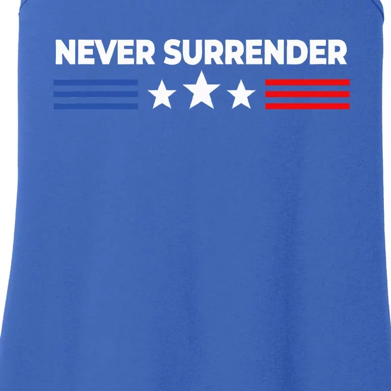 Never Surrender Never Surrender Ladies Essential Tank