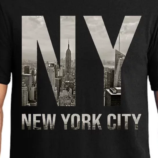 Nyc Skylines New York City That Never Sleeps Pajama Set