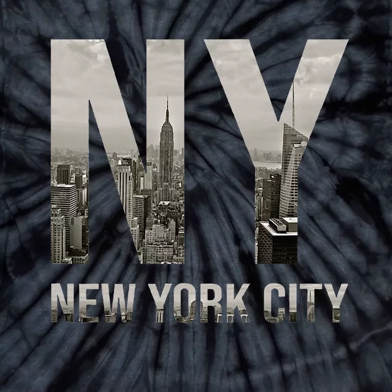 Nyc Skylines New York City That Never Sleeps Tie-Dye T-Shirt