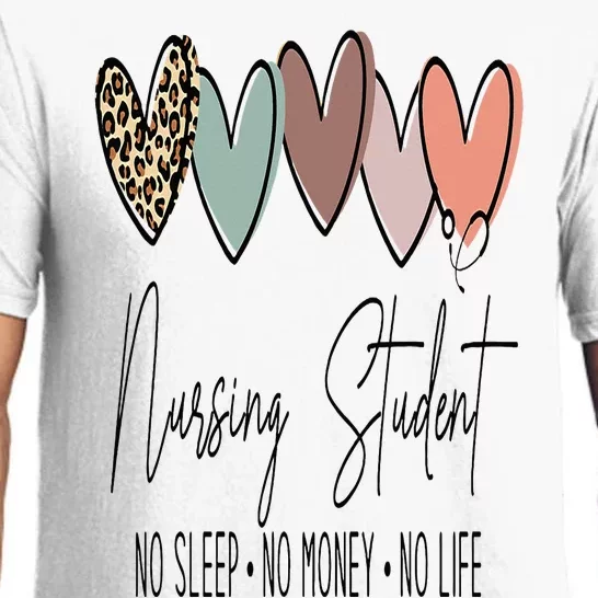 Nursing Student No Sleep No Money No Life Future Nurse Pajama Set