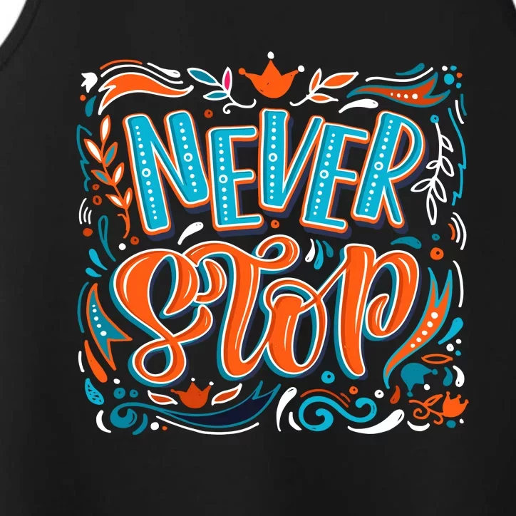 Never Stop Performance Tank