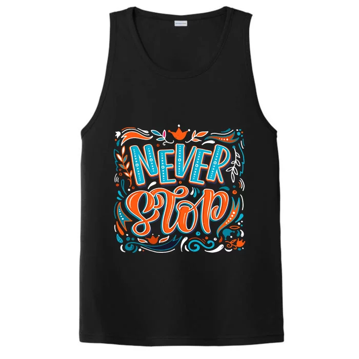 Never Stop Performance Tank