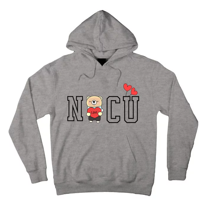 Nicu Squad Nursing Team Valentines Great Gift Tall Hoodie