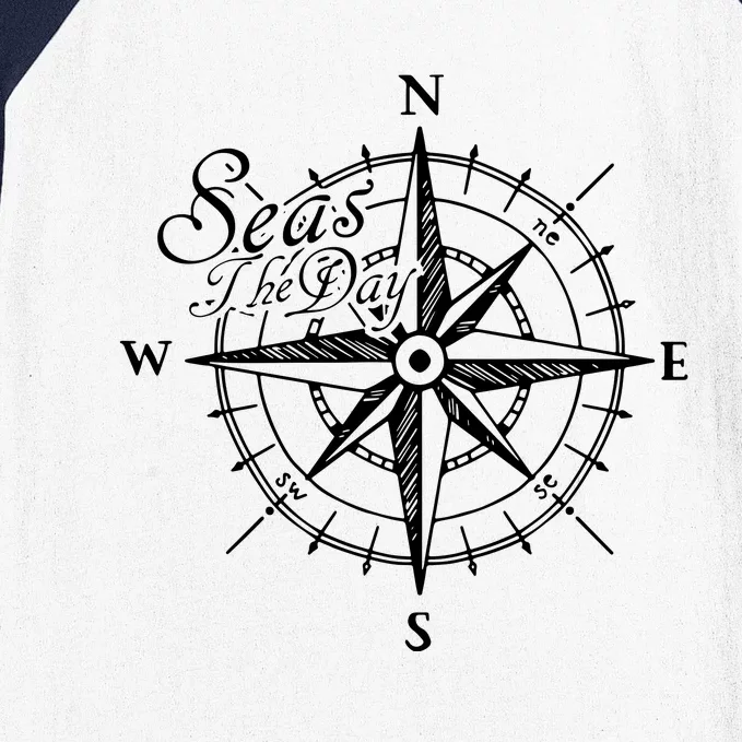 Nautical Sailing Baseball Sleeve Shirt