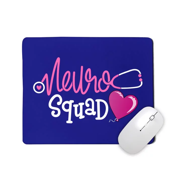 Neuro Squad Neuroscience Nurse Rn Neurologist Secretary Funny Gift Mousepad