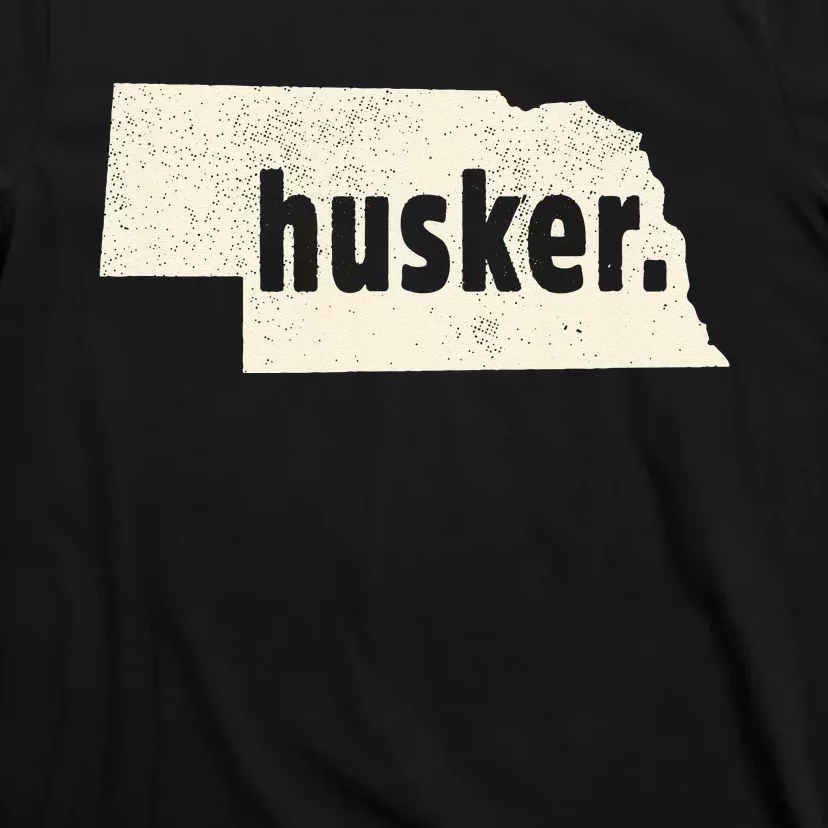 Nebraska State Nickname Husker T-Shirt