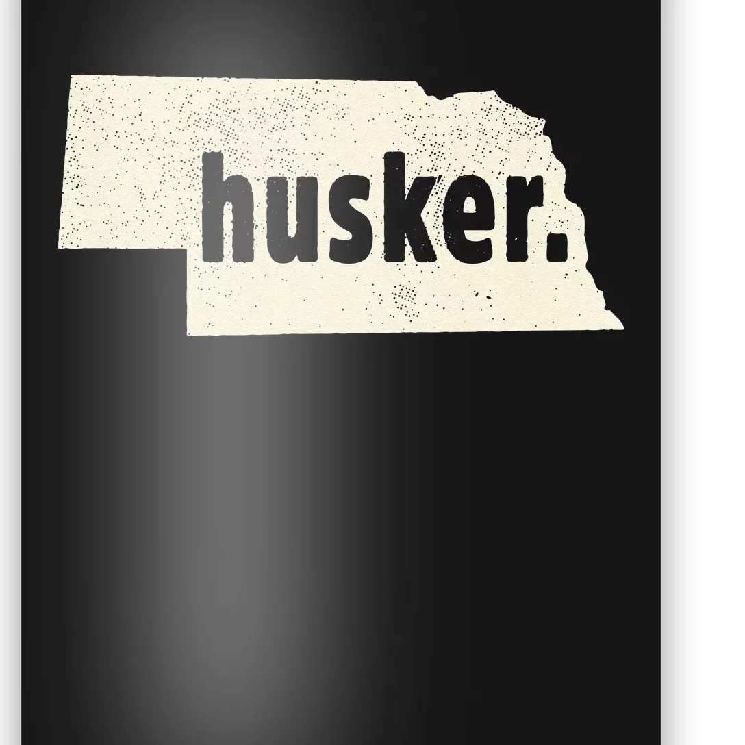 Nebraska State Nickname Husker Poster