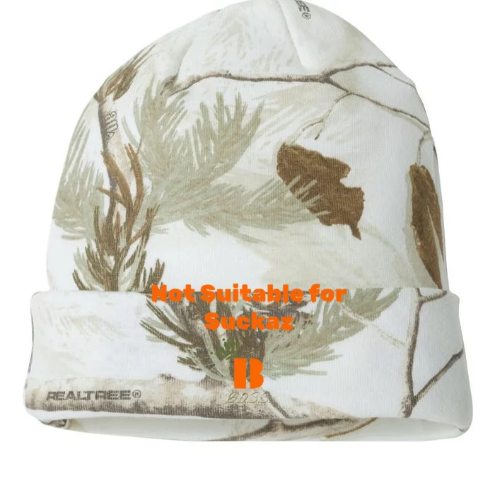 Not Suitable Kati - 12in Camo Beanie