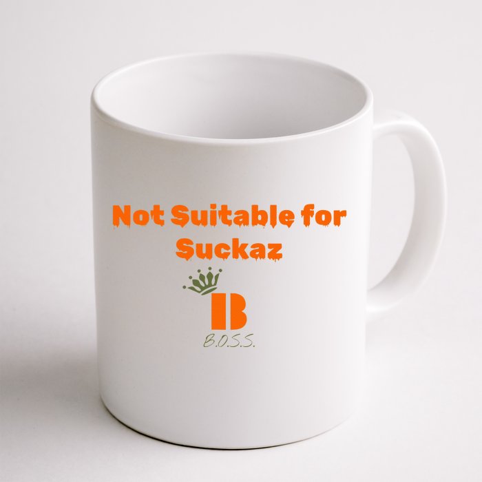 Not Suitable Front & Back Coffee Mug