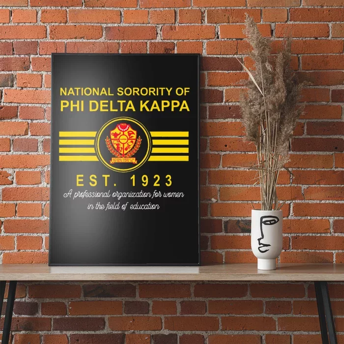 National Sorority Of Phi Delta Kappa Est 1923 Pdk 2308068 Poster