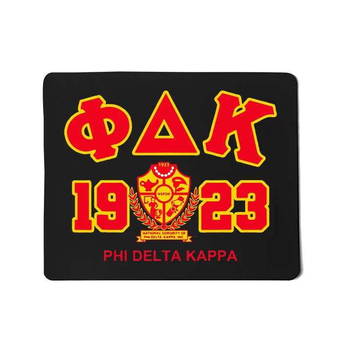 National Sorority Of Phi Delta Kappa Est 1923 Mousepad