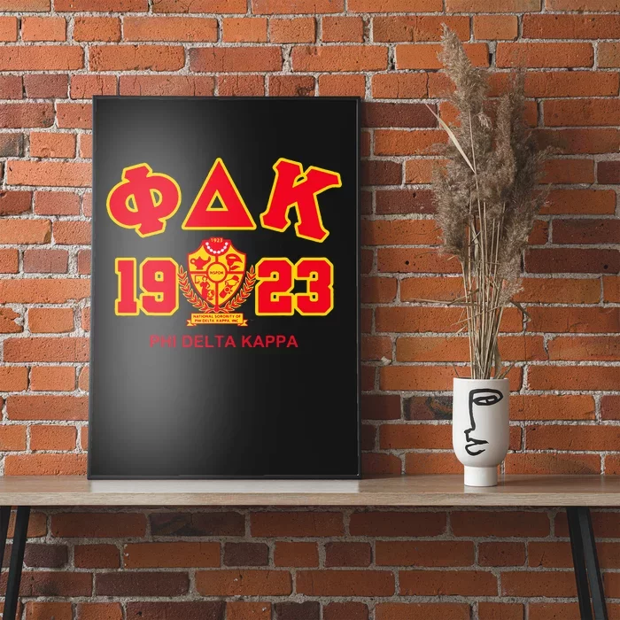 National Sorority Of Phi Delta Kappa Est 1923 Poster