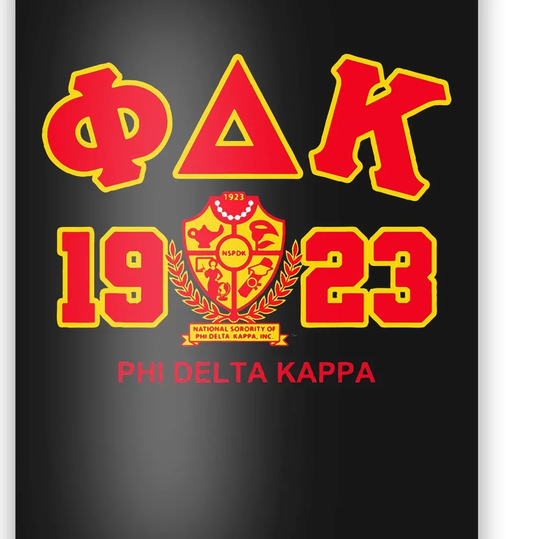 National Sorority Of Phi Delta Kappa Est 1923 Poster