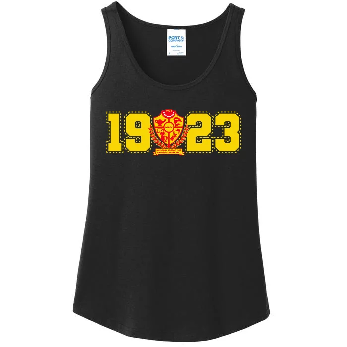 National Sorority Of Phi Delta Kappa Est 1923 Nspdk Ladies Essential Tank