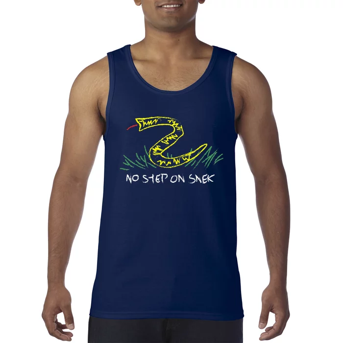 No Step On Gadsden Flag Tank Top